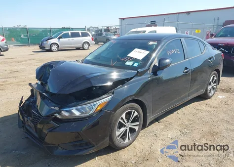 2021 Nissan Sentra Sv Xtronic Cvt z USA, uszkodzony, nr VIN 3N1AB8CV3MY285148